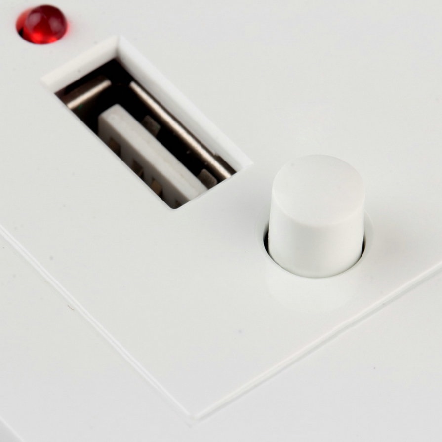  USB / Ѻѧѧ Ẻ USB  KR-USB0202A-SW (USB Wall Socket) բ ԪԴ/Դ-2